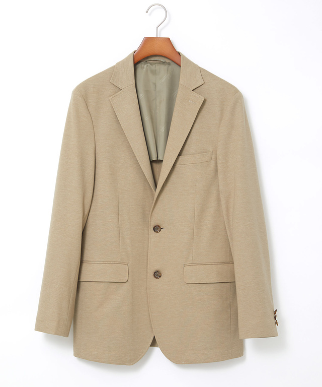 ジャージ素材 テーラード ジャケット