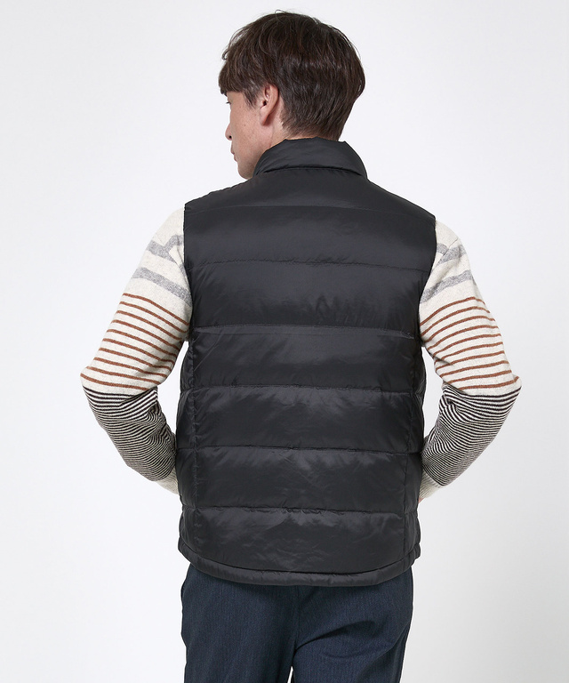 キルティング ダウン ベスト