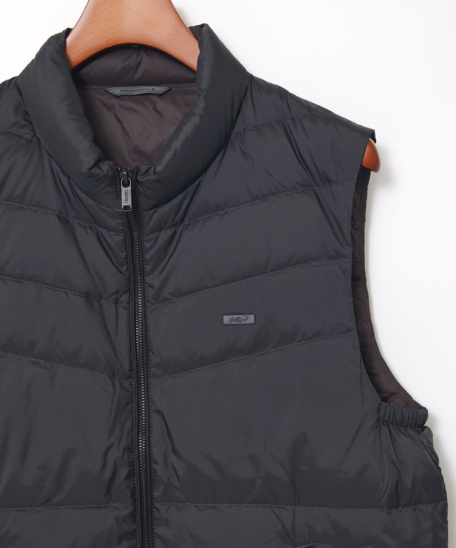 キルティング ダウン ベスト