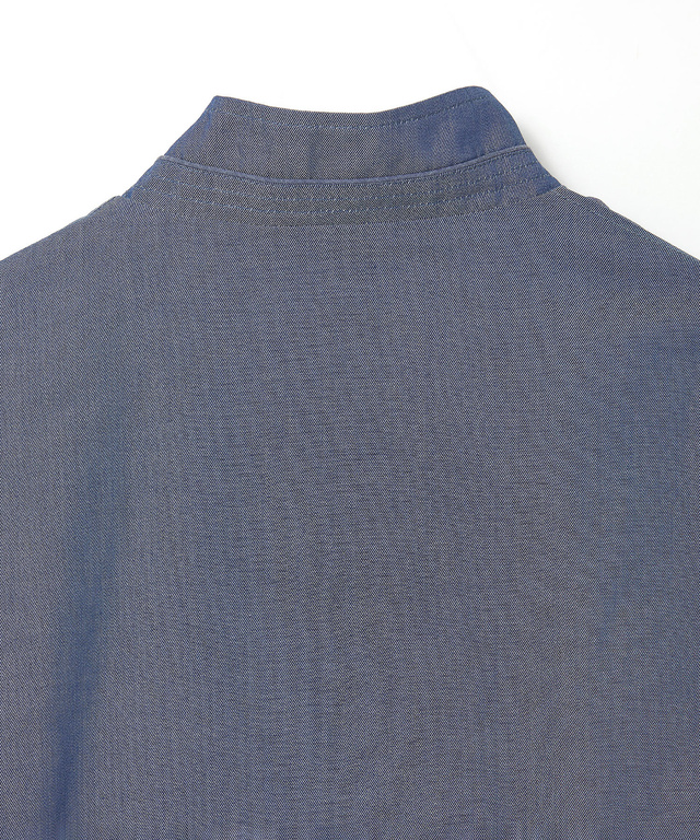 シャンブレーツイル ジップ ブルゾン【吸汗速乾】