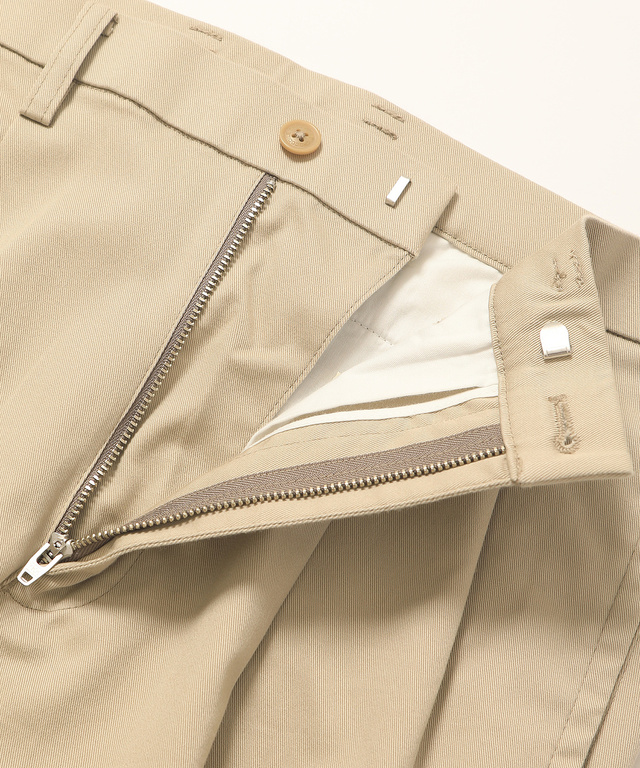 【ベストセラー】ストレッチ 2タック チノパンツ【シワになりにくい】