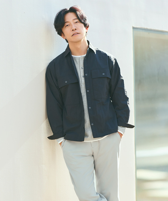 ナイロン CPO シャツジャケット