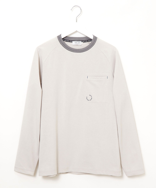 裏起毛 ラグランスリーブ トレーナー