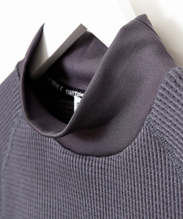 ハイネック ラグランスリーブ カットソー