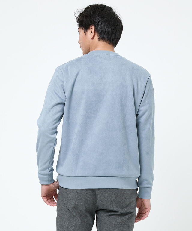 微起毛 ロゴ トレーナー