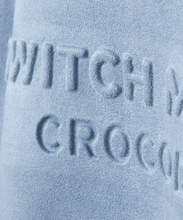 微起毛 ロゴ トレーナー