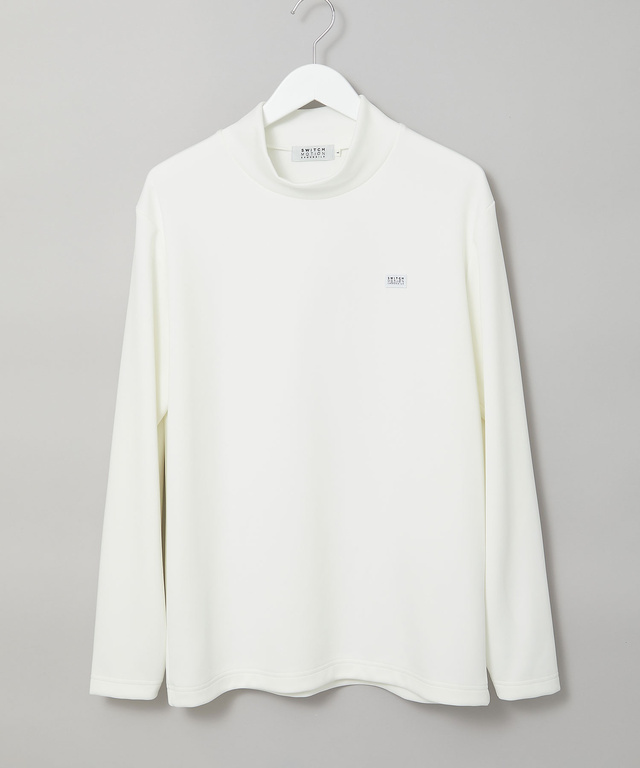 ダブルフェイス ハイネック カットソー