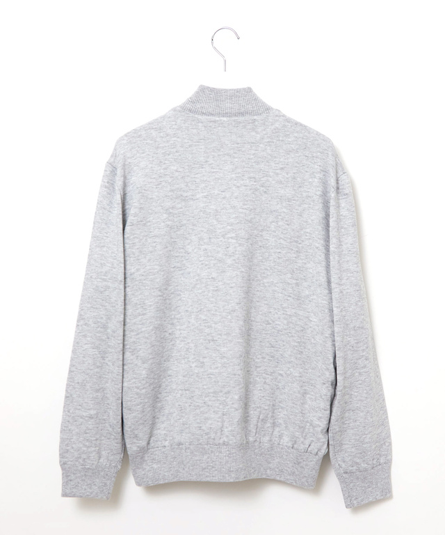 ニット ドッキング 中綿ブルゾン