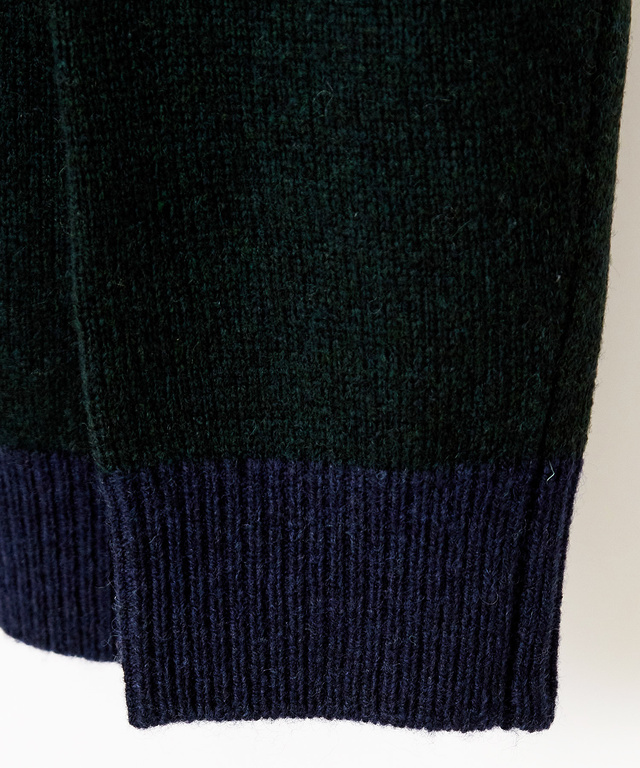 ウール ラグランスリーブ ニット【手洗いOK】