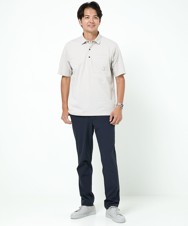 ストレッチ テーパード パンツ