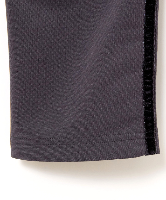 ジャージ素材  ベルベットテープ パンツ