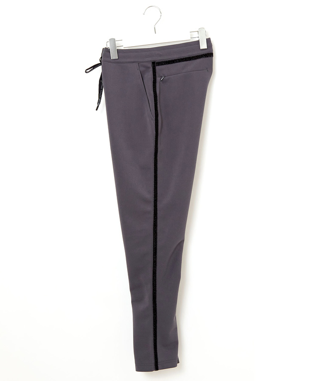 ジャージ素材  ベルベットテープ パンツ