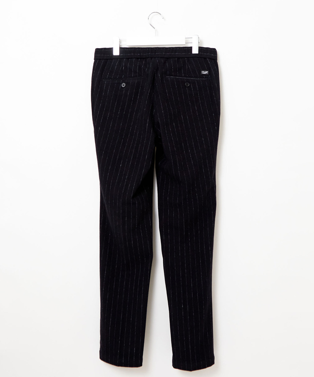 ウールブレンド フラノ風 パンツ