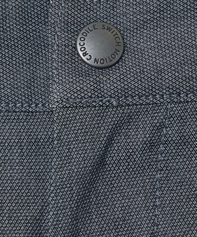 バーズアイ ストレッチ テーパードパンツ