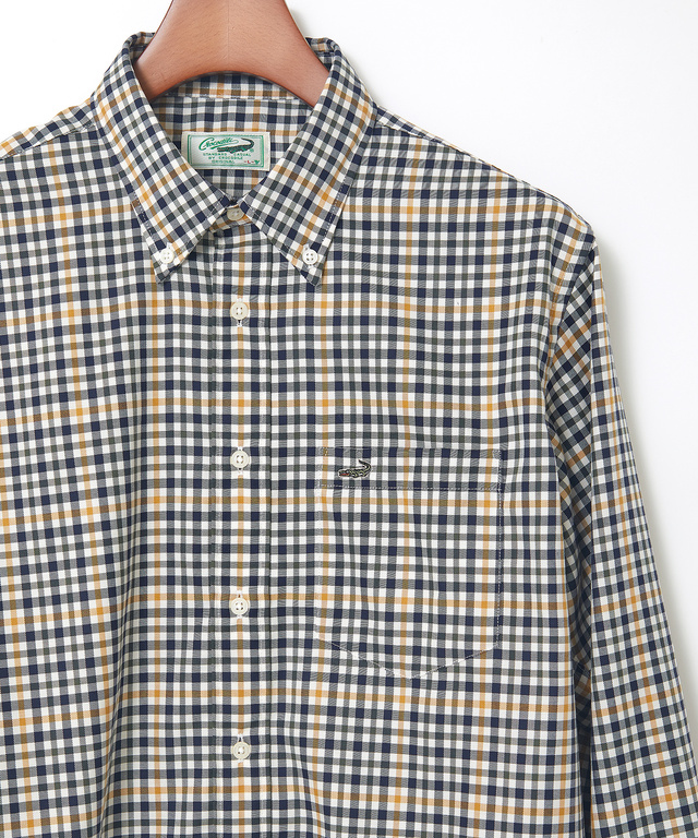 クロコダイルタータン ノンアイロン シャツ