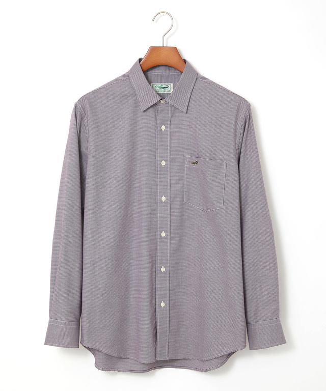 ノンアイロン 千鳥柄 シャツ【シワになりにくい】