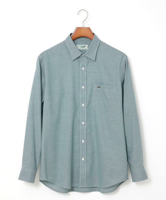 ノンアイロン 千鳥柄 シャツ【シワになりにくい】