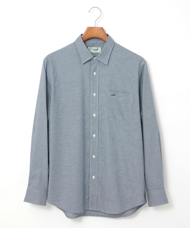 ノンアイロン 千鳥柄 シャツ【シワになりにくい】