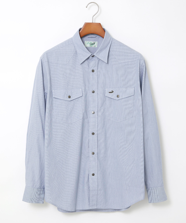 ダブルポケット デザイン シャツ