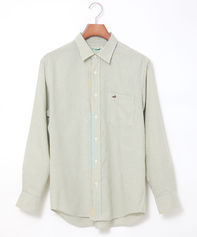 ノンアイロン ストライプ シャツ【シワになりにくい】