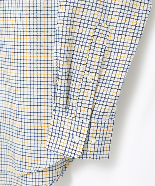 ノンアイロン チェック柄 シャツ【シワになりにくい】