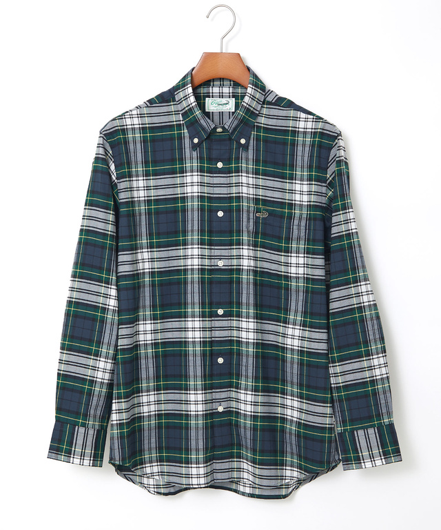 ノンアイロン チェック柄 シャツ【シワになりにくい】