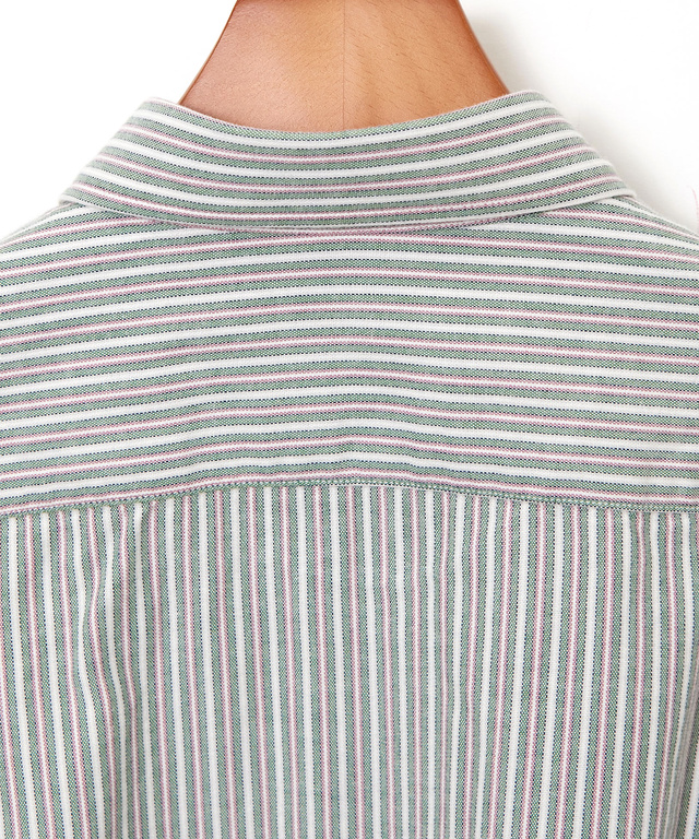 オックスフォード ストライプ柄 シャツ