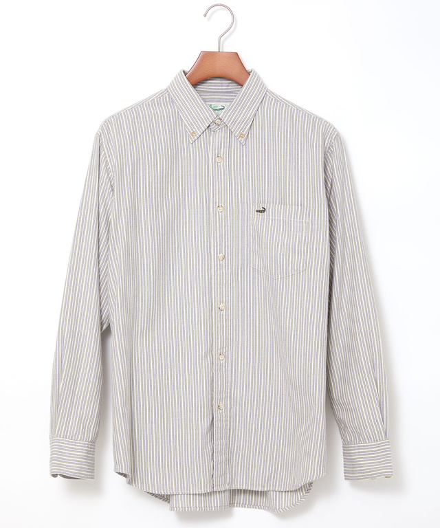 オックスフォード ストライプ柄 シャツ