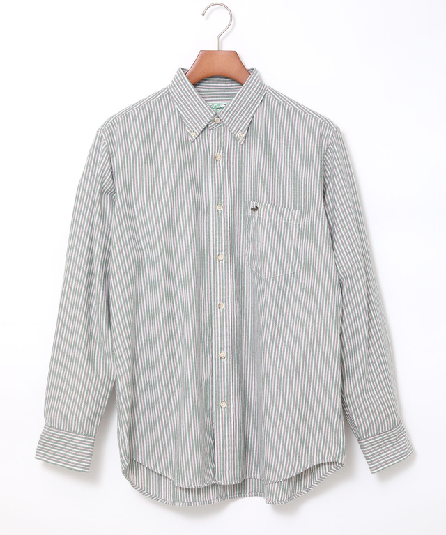 オックスフォード ストライプ柄 シャツ