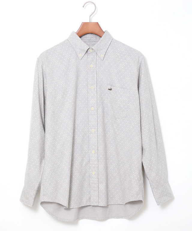 ビエラ生地 デザインプリント シャツ