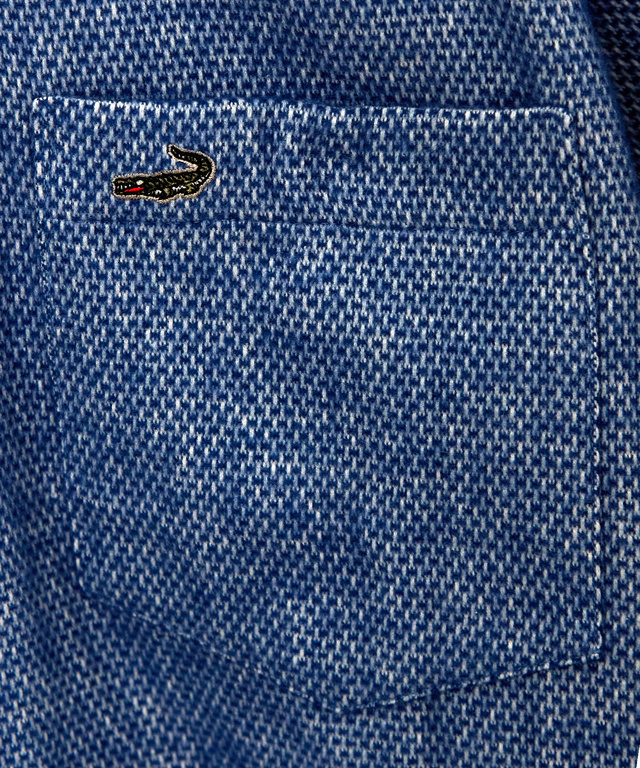 シャギー加工 杢調 シャツ