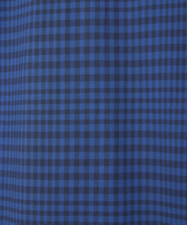 ギンガムチェック柄 レギュラーカラー シャツ