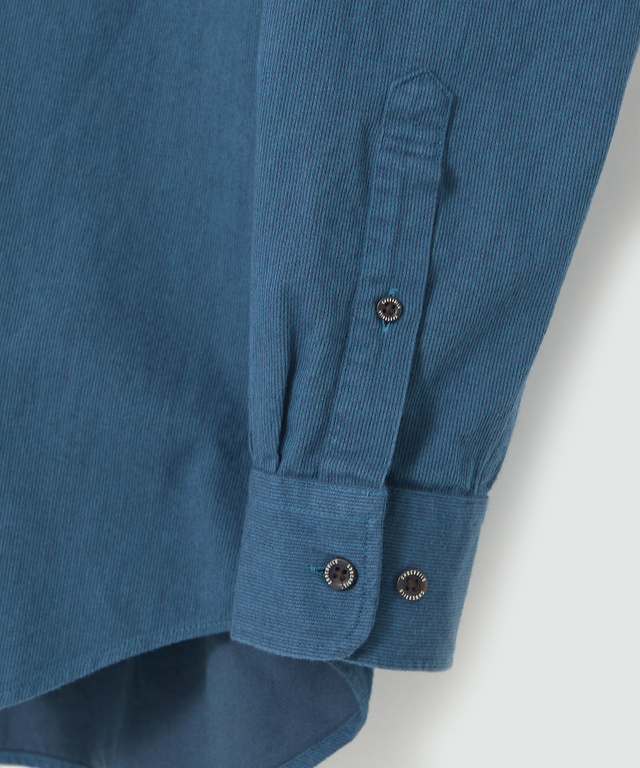 ピケ素材 ボタンダウン シャツ