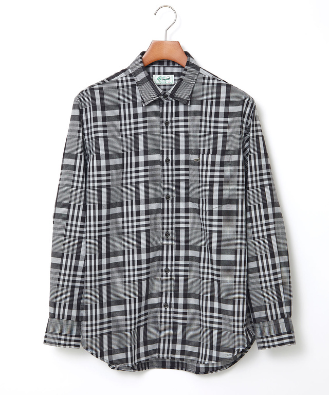 サーモ チェック柄 シャツ