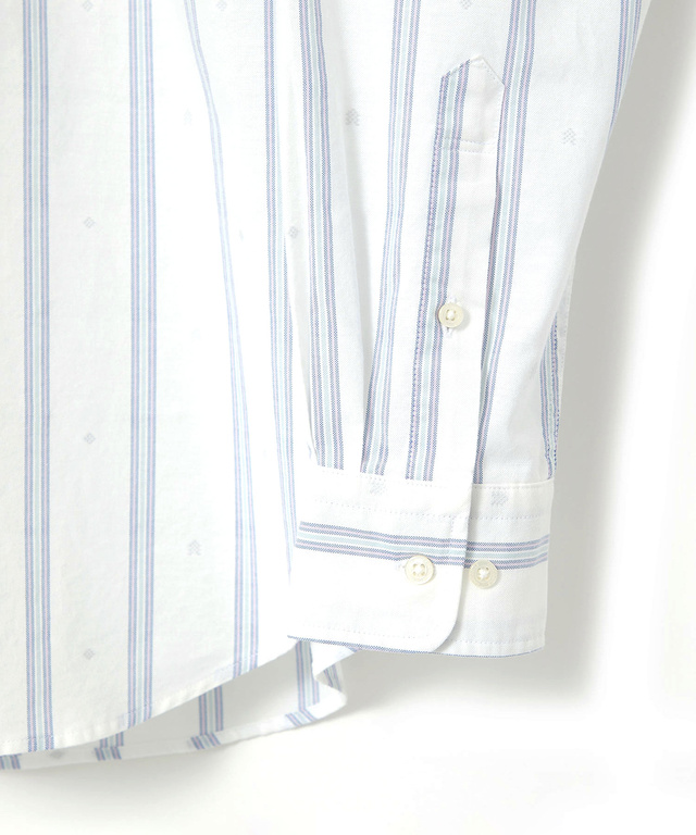 カットドビー ストライプ シャツ