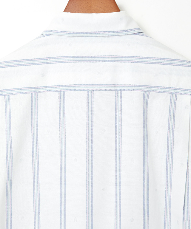 カットドビー ストライプ シャツ