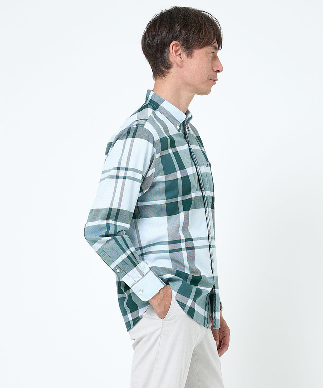 ロイヤルオックス チェック シャツ