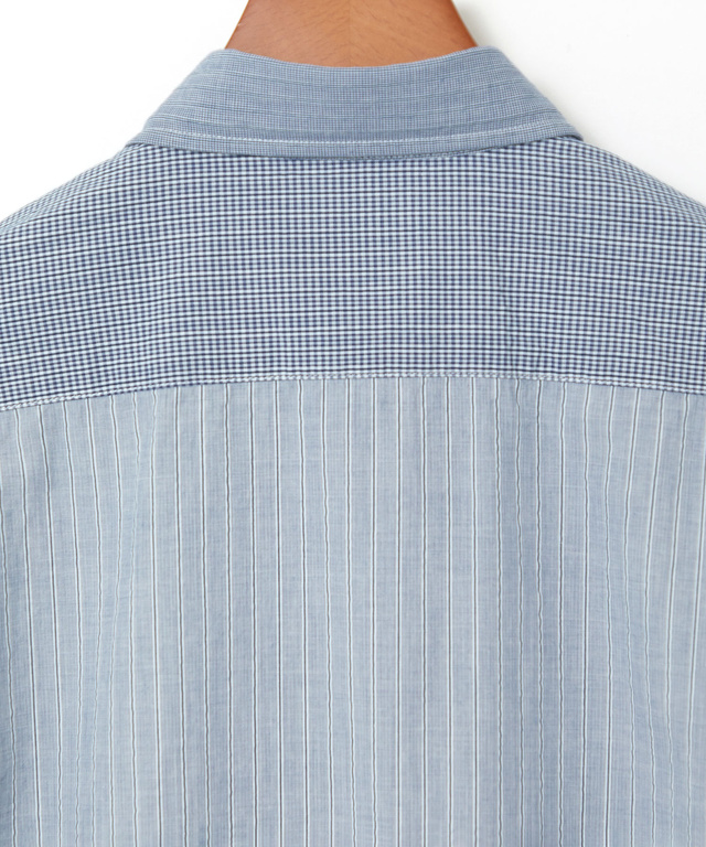 サッカー織り クレイジーパターン ボタンダウンシャツ【吸汗速乾】