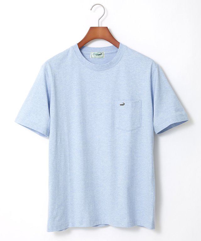 ポケット付きワンポイントTシャツ【TEMP-C】