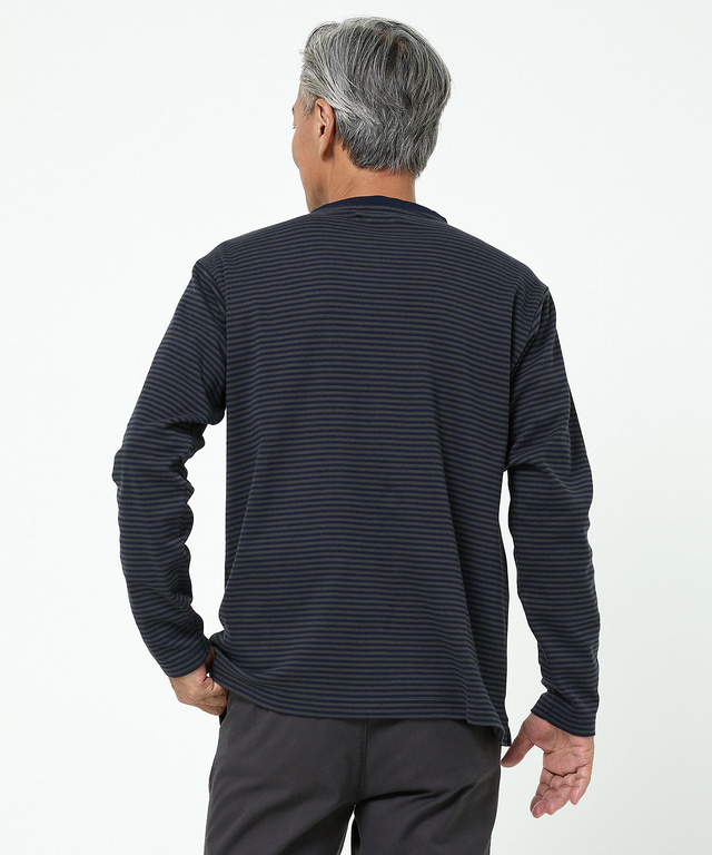  スムース クルーネック カットソー【ウガンダ オーガニック コットン】