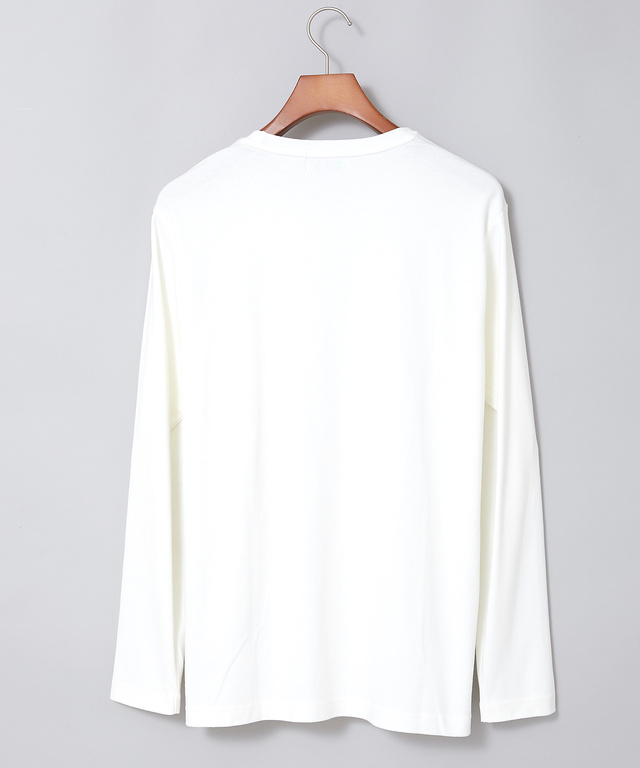  スムース クルーネック カットソー【ウガンダ オーガニック コットン】