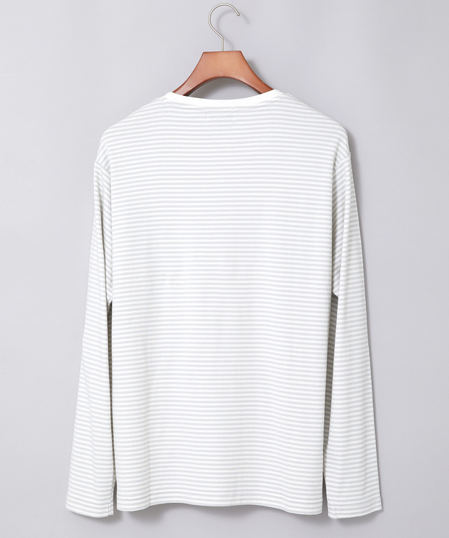  スムース クルーネック カットソー【ウガンダ オーガニック コットン】