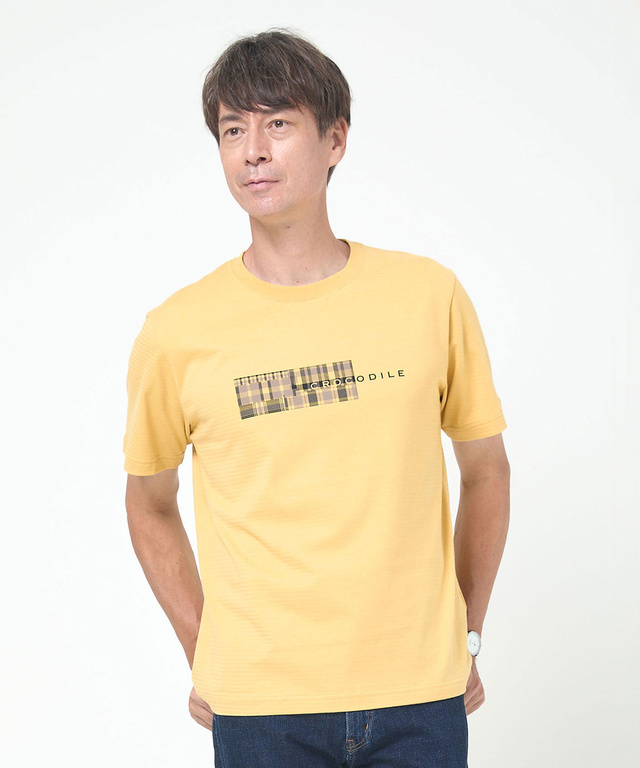 ロゴ モチーフ デザインTシャツ