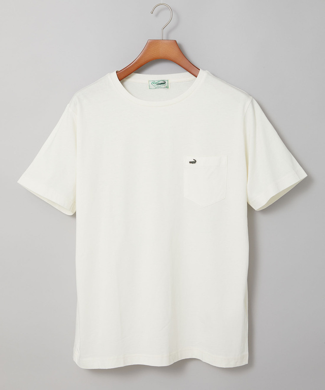 天竺 胸ポケット付き Tシャツ