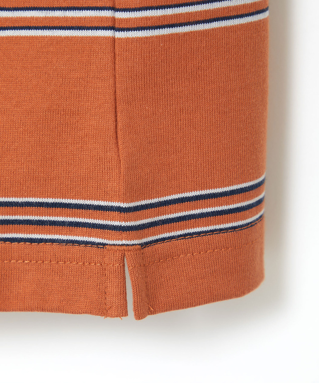 ボーダー柄 Tシャツ【ウガンダ オーガニック コットン】