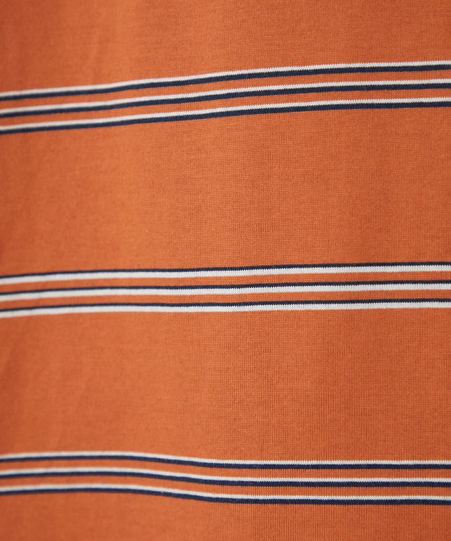 ボーダー柄 Tシャツ【ウガンダ オーガニック コットン】