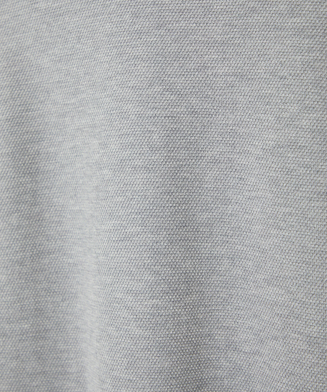 鹿の子 メランジカラー ポロシャツ