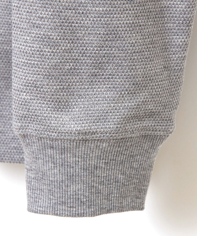 鹿の子 メランジカラー ポロシャツ