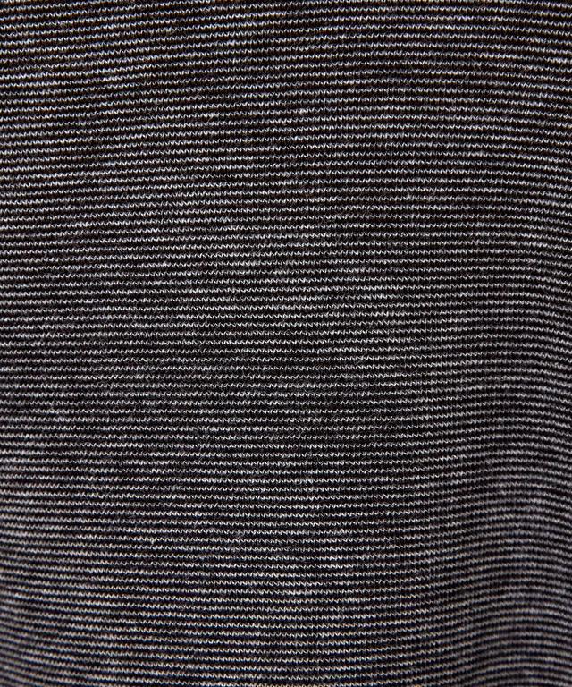 ハイネック リブ カットソー