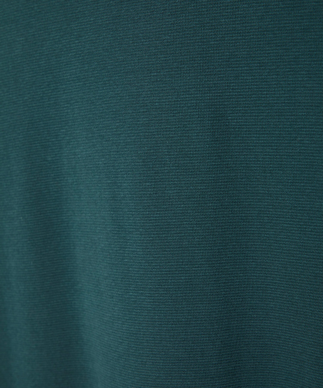 ハイネック リブ カットソー